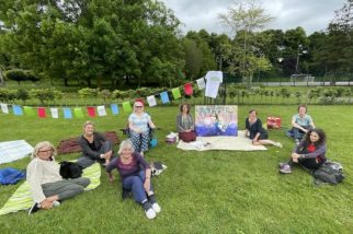 Members of Carlisle International Women's Group in Bitts Park