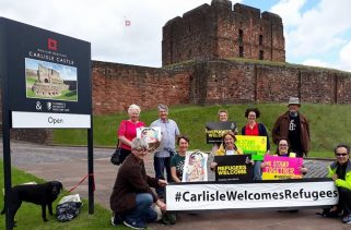 Carlisle Welcomes Refugees banner